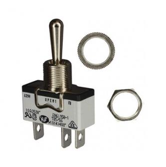 Toggle switches - position ON-OFF-ON 10A / 250VAC